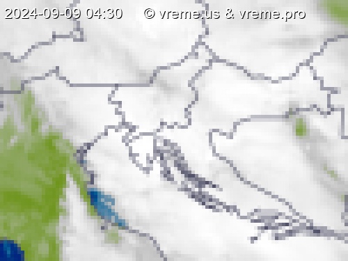 Oblačnost Slovenija