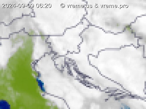 Oblačnost Slovenija