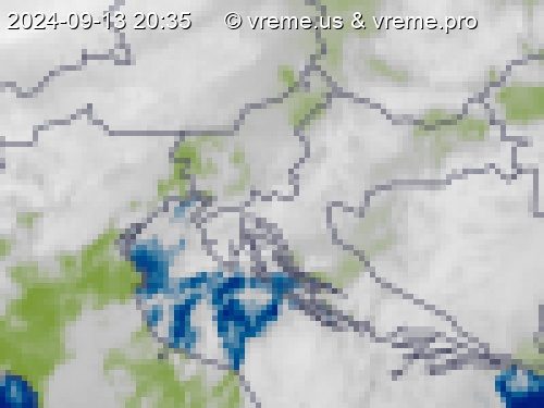 Oblačnost Slovenija