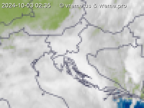 Oblačnost Slovenija