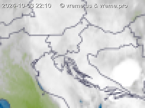 Oblačnost Slovenija