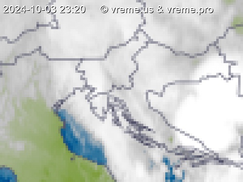 Oblačnost Slovenija