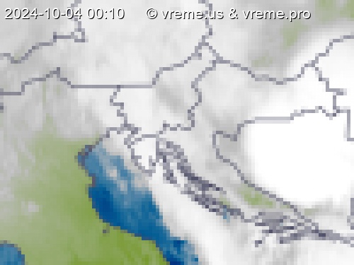 Oblačnost Slovenija