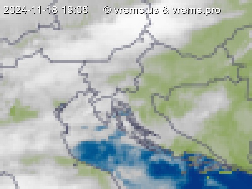 Oblačnost Slovenija