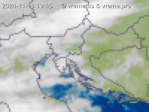 Oblačnost Slovenija