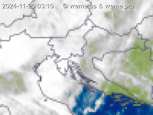 Oblačnost Slovenija