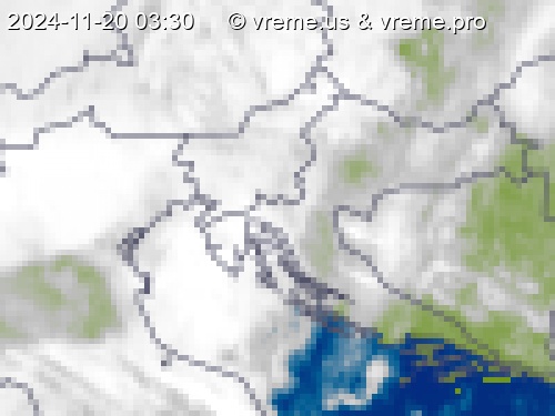 Oblačnost Slovenija