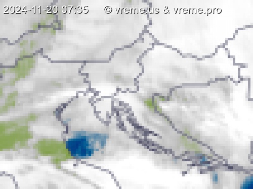 Oblačnost Slovenija