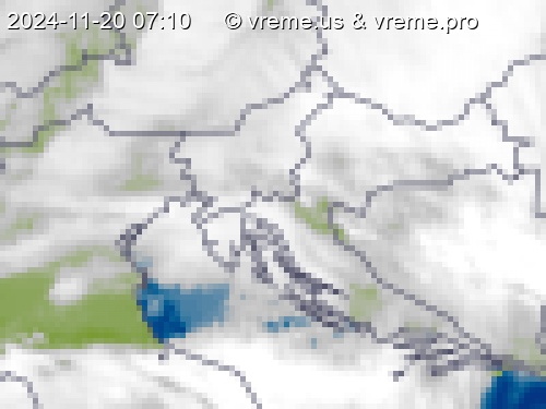 Oblačnost Slovenija