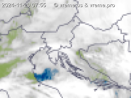 Oblačnost Slovenija