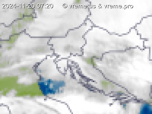 Oblačnost Slovenija