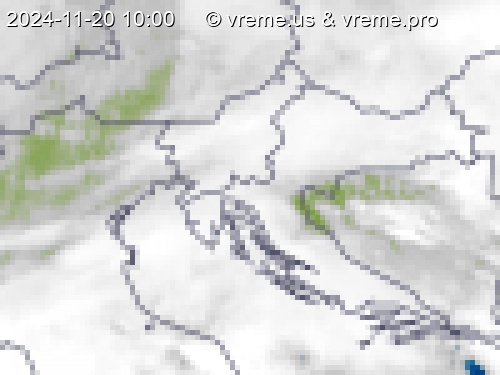 Oblačnost Slovenija