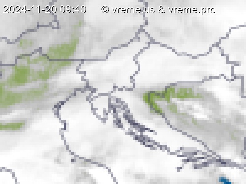 Oblačnost Slovenija