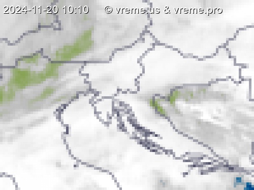 Oblačnost Slovenija