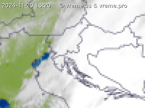 Oblačnost Slovenija