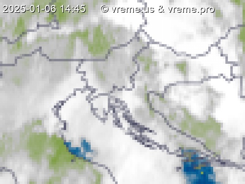 Oblačnost Slovenija