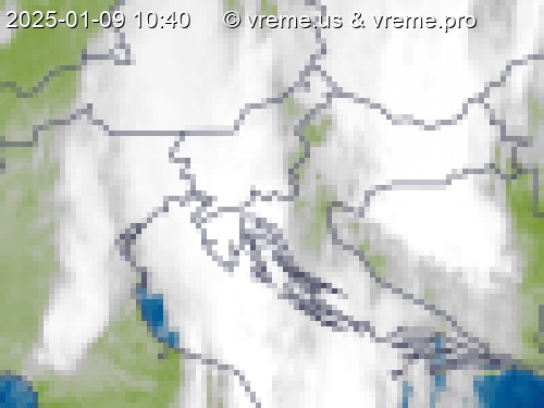 Oblačnost Slovenija