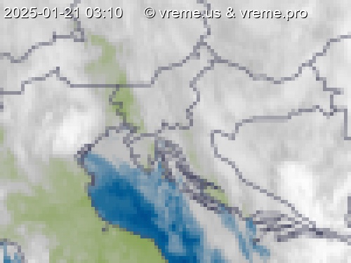 Oblačnost Slovenija