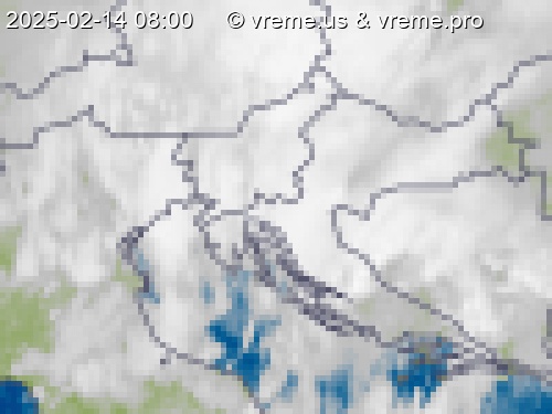 Oblačnost Slovenija