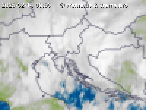 Oblačnost Slovenija