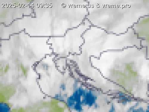 Oblačnost Slovenija