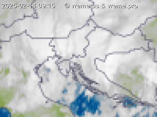 Oblačnost Slovenija