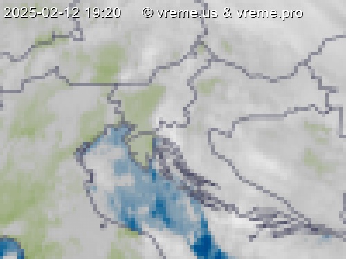 Oblačnost Slovenija