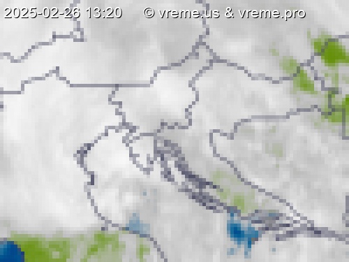 Oblačnost Slovenija