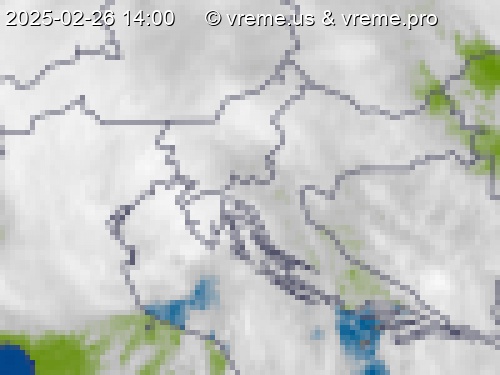 Oblačnost Slovenija