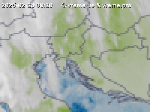 Oblačnost Slovenija