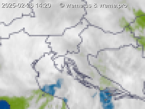 Oblačnost Slovenija