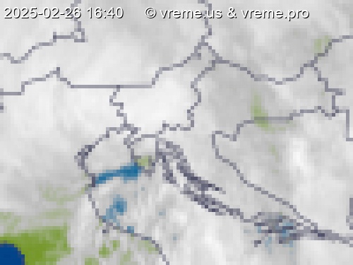 Oblačnost Slovenija