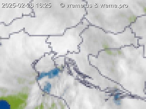 Oblačnost Slovenija