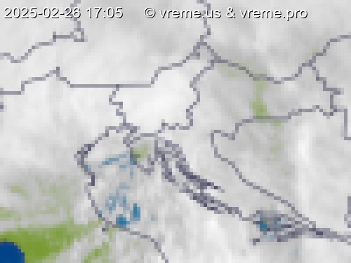 Oblačnost Slovenija