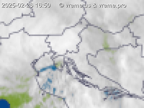 Oblačnost Slovenija