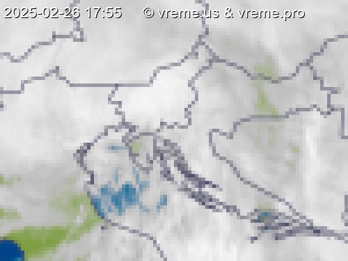 Oblačnost Slovenija