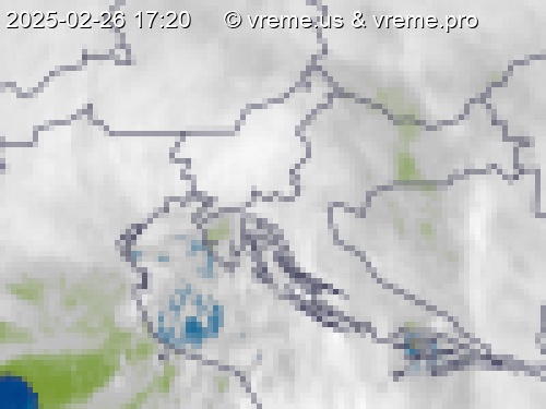 Oblačnost Slovenija