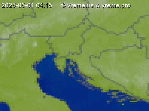 Oblačnost Slovenija