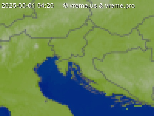 Oblačnost Slovenija