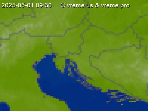 Oblačnost Slovenija