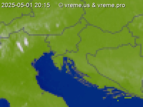 Oblačnost Slovenija