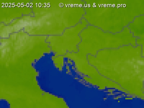 Oblačnost Slovenija