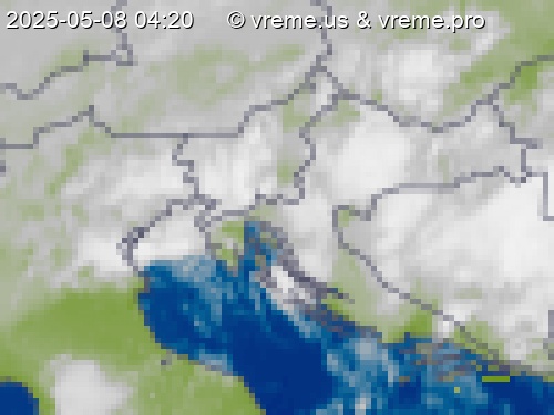 Oblačnost Slovenija
