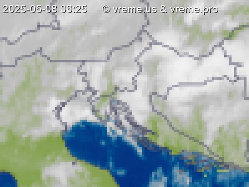 Oblačnost Slovenija