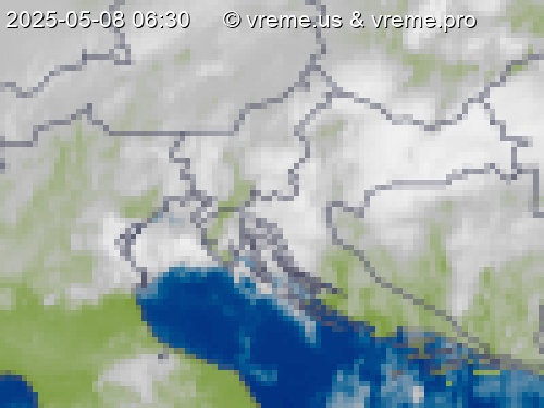 Oblačnost Slovenija
