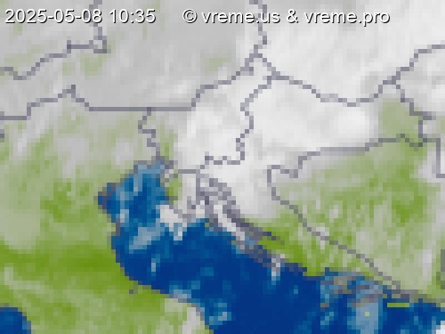 Oblačnost Slovenija