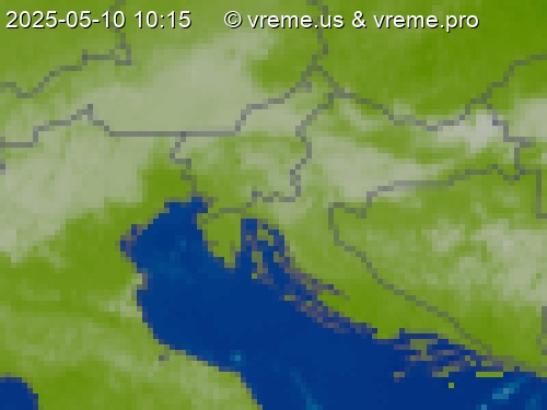 Oblačnost Slovenija