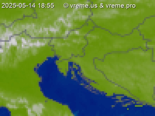 Oblačnost Slovenija