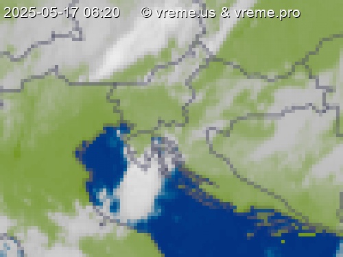 Oblačnost Slovenija