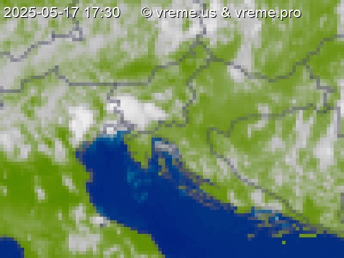 Oblačnost Slovenija